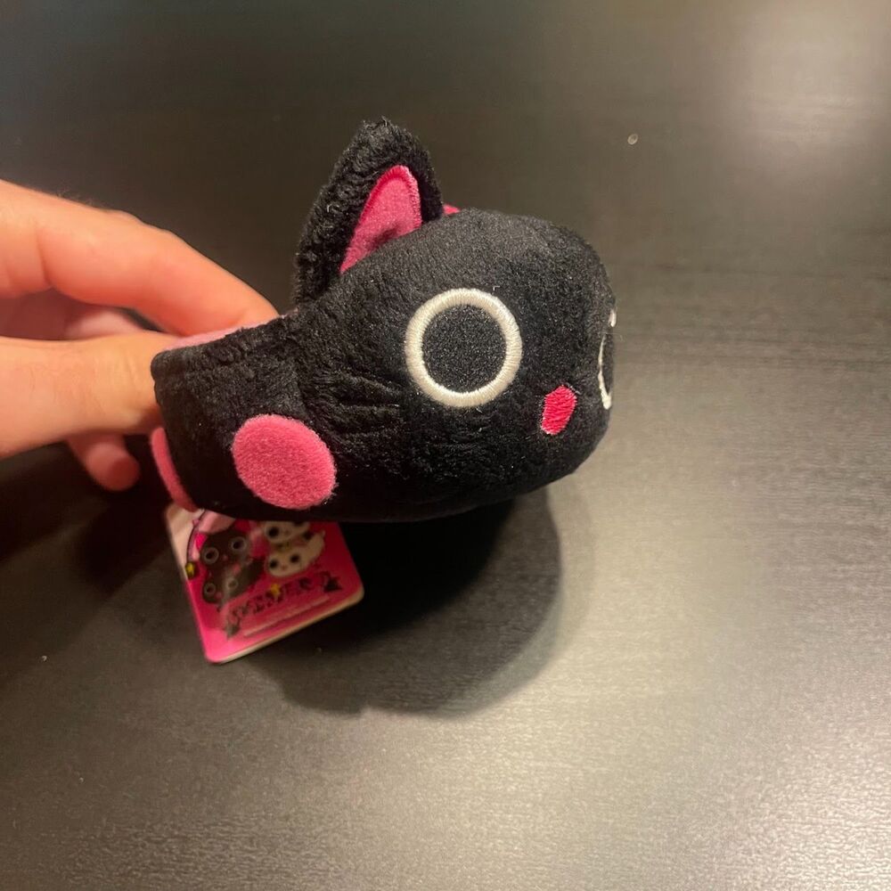 The Gothic World Of Nyanpire Black Cat Car Plush 3" Toy Doll